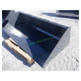 Unused Skid Steer Track Duty Bucket ~80"