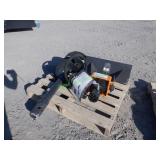 Unused Wolverine Mini Skid Steer Auger 12"