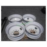 4 Semi Steel Rims 22.5 **BID X 4**