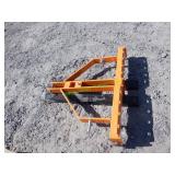 Unused 3 Pt. Folding Pallet Forks