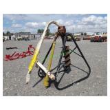 3 Point PTO Post Hole Auger-12" w/ Stand