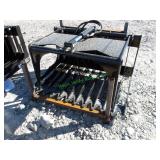 Unused GIYI Mini Skid Steer Rock Grapple Bucket