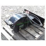 Unused GIYI Mini Skid Steer Stump Grinder