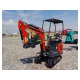 Unused CFG MX15RX Mini Excavator