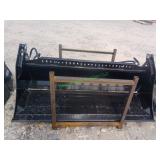 Unused GIYI Skid Steer Multi Purpose Bucket 72"