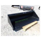 Unused Skid Steer Bucket 84"