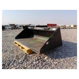 Unused Skid Steer Bucket 72"