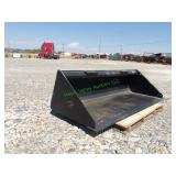 Unused Skid Steer Bucket 78"