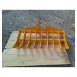 Unused GIYI Excavator Dense Teeth Rake~44"