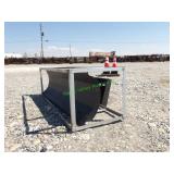 Unused Greatbear Skid Steer Snow Plow 86"