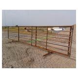 Unused Heavy Duty Steel Stock Panel w/10