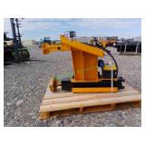 Unused GIYI Skid Steer Post Driver