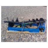 Unused GiYI Skid Steer Auger Set; 3 Augers
