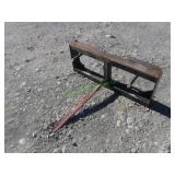 Skid Steer Bale Fork Attachment