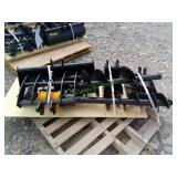 Unused MIVA Mini Excavator Attachments (8)