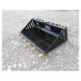 Unused GIYI Skid Steer Rock Bucket ~66"