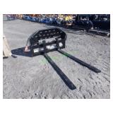 Unused GIYI Skid Steer Hydraulic Forks: ~60" Forks