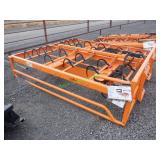 Unused Landhonor Skid Steer Hyd Hay Grapple