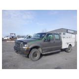 2002 Ford F350 4WD Diesel Crew Cab Service Truck