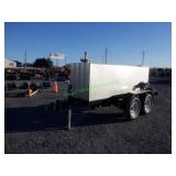 Unused Portable Stainless Steel Fuel Tank ~560 Gal