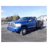 2008 Dodge R35 Diesel 4WD Service Bed Truck