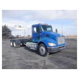 2014 Kenworth T300 3 Axle Cab & Chassis