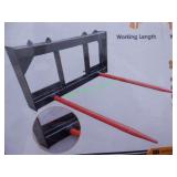 Unused GIYI Skid Steer Bale Fork