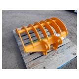 Unused GIYI CAT 305 Excavator Dense Teeth Rake 32"
