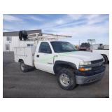 2001 Chevy 2500 HD 4WD Silverado Service Truck
