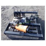 Unused Wolverine Skid Steer Auger 12" & 18" Bits
