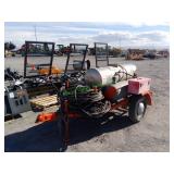 Kem-O-Kleen Pressure Washer On Trailer