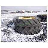 John Deere Tractor Duals  380/80R38  **BID X 2**