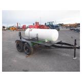 Portable Propane Weed Burner on Trailer ~150 Gal