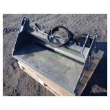Unused Mini Skid Steer Combo Bucket ~48