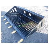 Unused Wolverine Rock Screen Bucket/Shovel ~78"