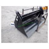 Unused GIYI 4 in 1 Skid Steer Bucket ~72"