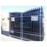 Unused Bi-Parting Steel Decorative Gate 20