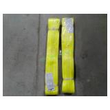 2 Unused 3T X 2M Webbing Slings