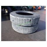 2 Recap Trailer Tires 255/70R22.5