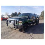 2008 Ford F350 4WD Diesel Crew Cab Pickup