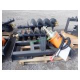 Unused Landhonor HD Skid Steer Auger 12" & 18"