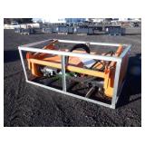 Unused  Wolverine Skid Steer Drum Mulcher ~72"