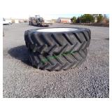 2 New Holland Tractor Duals 480/80R46 **BID X 2**