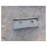 Unused Mini Dingo Skid Steer Mounting Plate