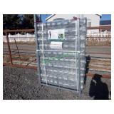 10 Rolls Unused Galvanized Fencing ~4