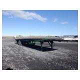 2001 Benson Spread Axle Aluminum Flatbed Trlr ~48