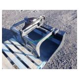Unused Wolverine Mini Skid Steer Grapple Bucket