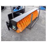 Unused GIYI Skid Steer Angle Sweeper ~72"