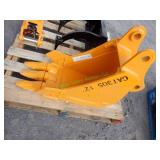 Unused GIYI CAT 305 Excavator Bucket 12"