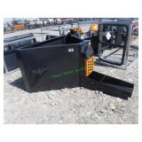Unused Wolverine Skid Steer Concrete Chuter